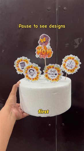 Mother’s Day Paper Cake Toppers 🎂| The Baking Tools