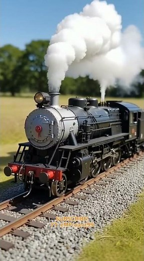 Cinematic Miniature Steam Train: Rain, Night & Day #shortvideo #train #miniature