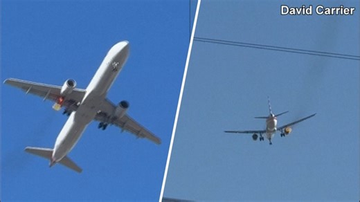 American Airlines flight returns to Las Vegas after engine trouble shortly after taking off