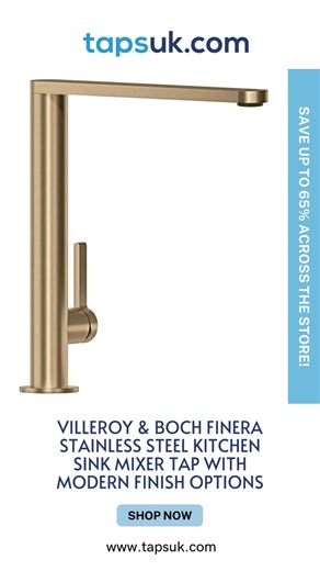 The Villeroy & Boch Finera Kitchen Mixer Tap delivers a refined, modern look with premium stainless steel construction. Smooth operation and contemporary finish options make it ideal for modern kitchens. . . . . . . #kitchenmixertaps #mixertaps #mixertapstyle #mixertapshower #taps #faucetsprayer #kitchenpullouttaps #pullouttaps #kitchenessentials
