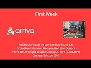 FRV - 133 - Streatham Station to Holborn Red Lion Square - HV7 - LJ60 AWY - 03-05-2023