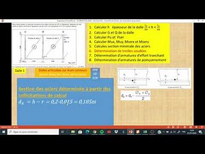 CALCUL DALLES PLEINES CAS 1 PARTIE 2