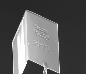 Find out how the National Physical Laboratory created the world's smallest Christmas card! http://bit.ly/2BuarnU | How It Works magazine