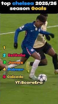 Ranking The Best Chelsea Goals In 2025/26 #chlesea #football #premierleague