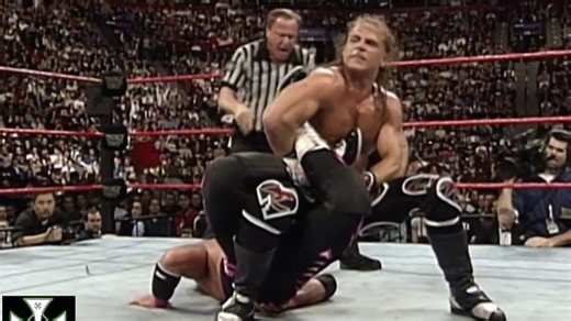 1997幸存者：HBK vs 布雷特哈特 wwf冠军赛（蒙特利尔事件）