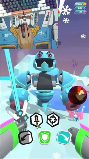 FROZEN SOLID! ❄️ High Level Grunt Got Me Good | Mechangelion Shorts
