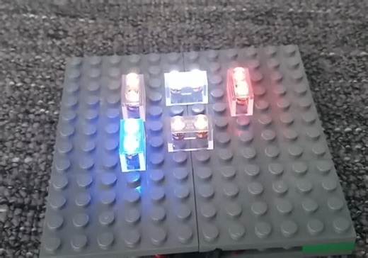 I wish they had these induction-powered LED Legos when I was a kid