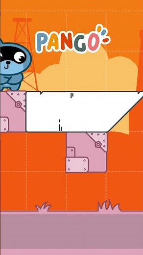 Watch Pango Build the Perfect Block Solution! 🧱✨#shorts #BlockBuilding #PangoBlocks