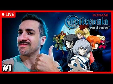 Castlevania Dawn of Sorrow #1 (Nintendo DS) No aguardo do NOVO Castlevania, tá chegando!!