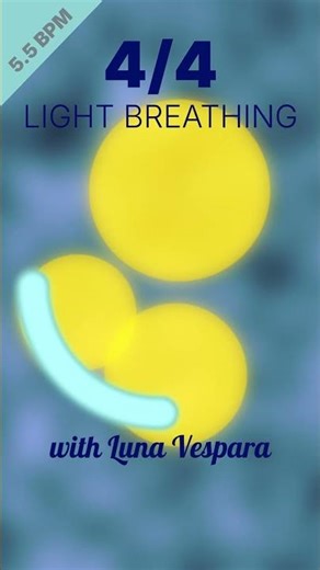 5.5 BPM | Light Breathing Exercise for Relaxation and Stress Relief