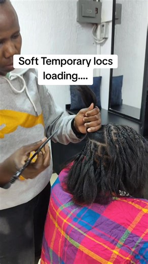 Soft Temporary Locs Techniques by Fabz Dreadlocks