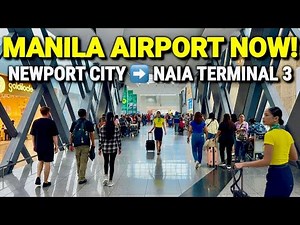 PHILIPPINES 🇵🇭 MANILA AIRPORT CITY NEWEST UPDATE! Newport World Resorts to NAIA Terminal 3 Walk 2026