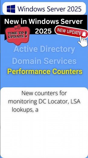 Windows Server 2025 New Feature Performance Counters #windowsserver2025 #windowsserver #paddymaddy