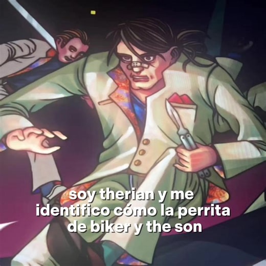 Dibujo inspirado en Hotline Miami