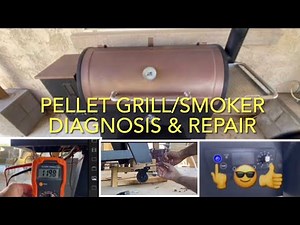 Pit Boss wood pellet grill/smoker diagnosing & repairing igniter, fan, auger, or panel not working
