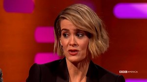 Sarah Paulson reveals the story behind her meme-worthy Madonna photobomb. Don’t miss the women of Ocean's 8 on an all-new #GrahamNortonBBCA FRIDAY at 11/10c. | BBC America