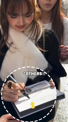 Rosé Signs with a Stamp Instead of a Pen