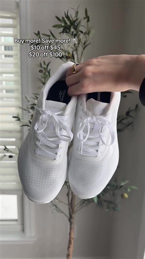 Walk, workout, and run errands in comfort ✨Big savings: $10 off $45 and $20 off $100. #QVCNewArrivals