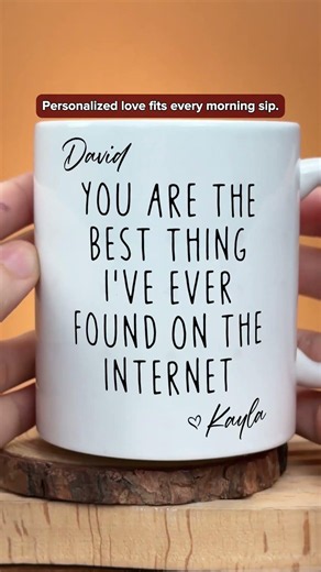 Best Thing I Ever Found - Personalized Custom Coffee Mug