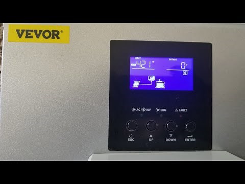 VEVOR HYBRID SOLAR INVERTER REVIEW