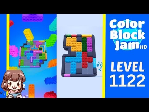 Color Block Jam Level 1122 Solution Walkthrough