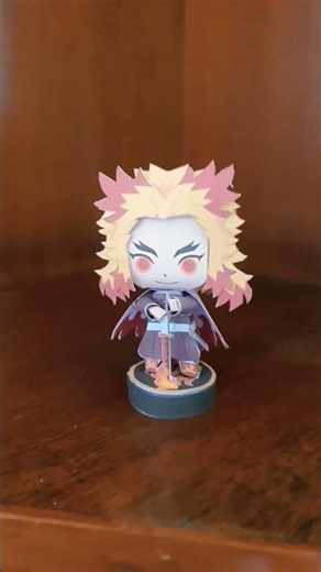 paper rengoku craft . demons slayer . like and sub