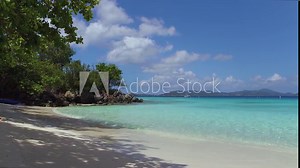 video of Scott Beach with audio, Caneel Bay, St John, United States Virgin Islands