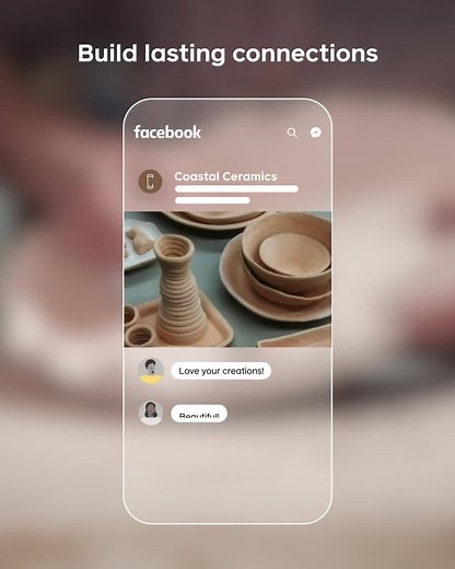 Your customers are here. Connect to them with a Facebook Page for your business. | Meta for Business