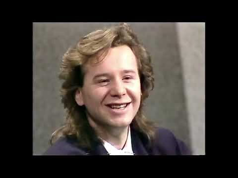 Simple Minds interview Glasgow 1986