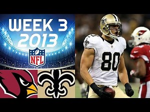 Arizona Cardinals vs. New Orleans Saints | NFL 2013 Week 3 Highlights