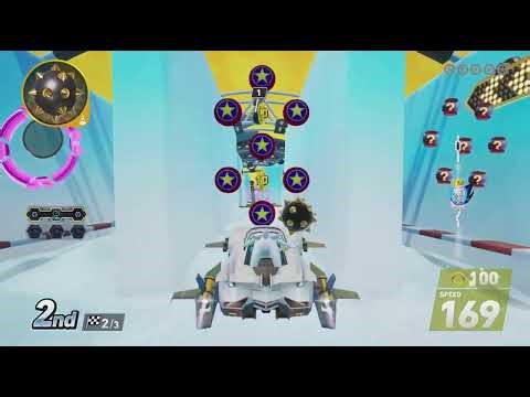 Sonic Racing CrossWorlds Wisp Grand Prix HS Silver Vs Espio