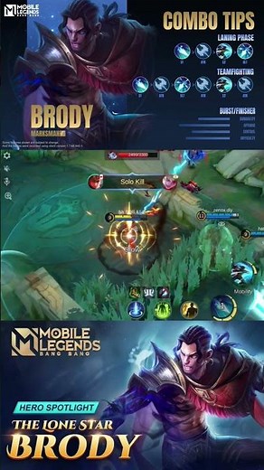 The Perfect Marksman 👑 | Brody Best Build + Pro Combo Guide | MLBB Highlights