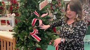 CHRISTMAS DECORATING TIP! ADDING RIBBON INTO YOUR TREE: This has to be one of the most asked questions and most popular videos every year. Watch Anna for helpful tips and tricks. | Dee's