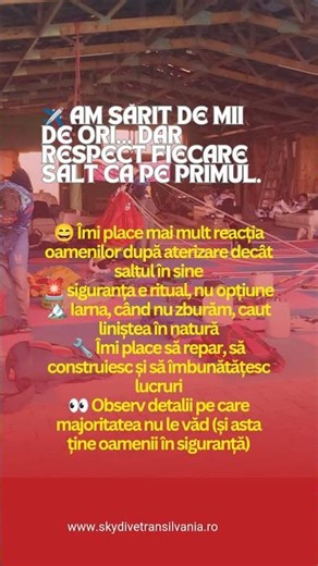 Dincolo de parașutism | Cine sunt eu cu adevărat