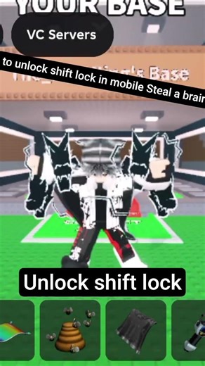 how to unlock shift lock in mobile