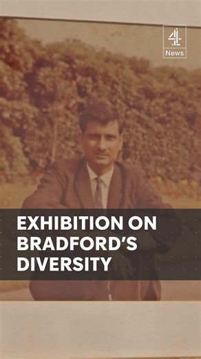 18K views · 288 reactions | An exhibition in Bradford is showcasing the diversity of the UK City of Culture, exploring its South Asian and Latvian history. The portraits include archive pictures and newly commissioned photographs that have been curated by young people. We went to speak to the locals involved in the Make Yourself at Home project. #Bradford #B2025 #Photography #UKNews #Channel4News | Channel 4 News | Facebook