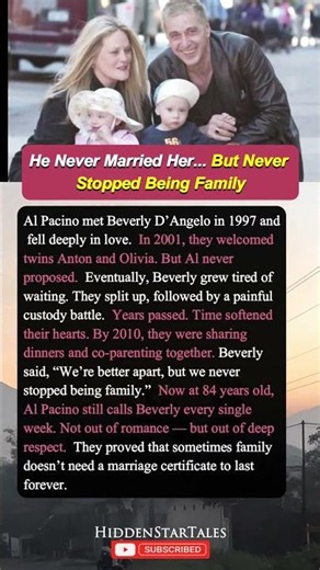 Al Pacino Never Married Beverly D’Angelo.. But Never Stopped Being Family