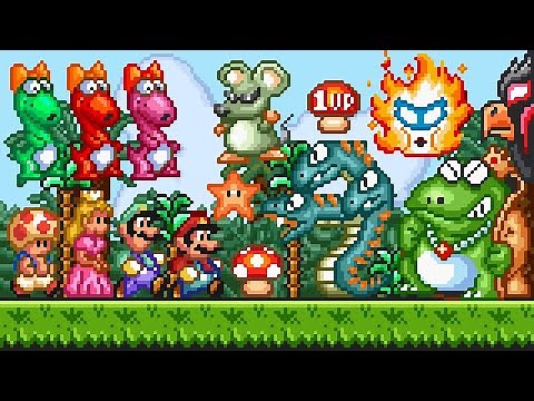 Super Mario Bros 2 SNES - ALL BOSSES. ᴴᴰ