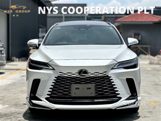 Recon 2023 Lexus RX350 2.4 Turbo Version L FWD SUV Unregistered Full Modellista Body Kit Mark Levinson Sound System Multi Function Steering Keyless Entry - Carlist.my