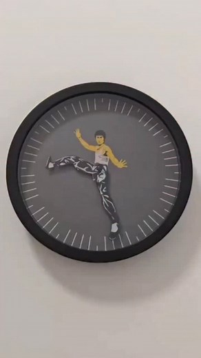 Yedwo Design @yedwohome Bruce Lee Kung Fu Wall Clock #yedwo | Nico Kok