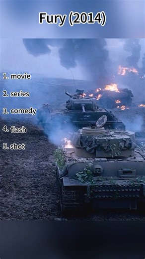 Fury (2014) | Wardaddy’s Tank Outmaneuvers a Tiger and Lands the Killing Shot 💥🚜🔥