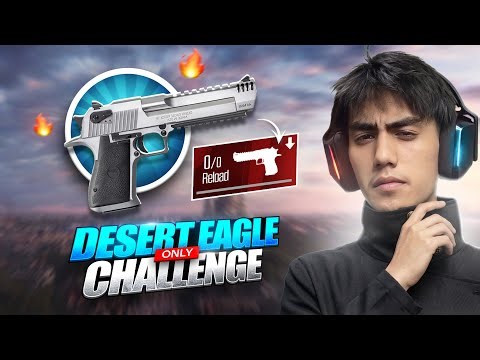 Only Desert-Eagle Challenge in BR Rank🔥 Hardest Challenge Ever🙏🏼