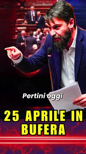April 25: Riccardo Ricciardi Attacks Russia, the Senate Explode
