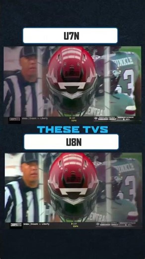 Hisense U8N vs. U7N #miniled #television