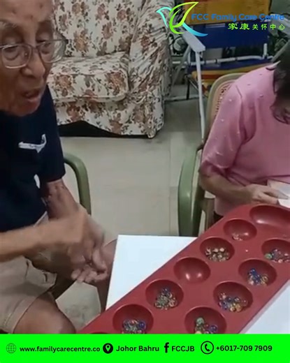 Forget digital distractions! We are rediscovering the timeless joy of Congkak, a traditional game that's proving to be a delightful addition to our residents' activities. At FCC Family Care Centre, Congkak is employed as a method to enhance the mathematical skills of our senior residents. The game's simple yet engaging nature allows everyone to participate, regardless of their physical abilities. We have observed that Congkak sparks a unique sense of camaraderie among our residents. The shared c