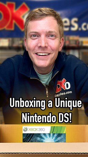 Unboxing a Unique Nintendo DS! We just received a brand new retro game collection all the way from South Carolina! Join Joey as he dives into this fully packed box to see what's inside! From a unique Nintendo DS with a Star Wars skin to the many other neat retro finds in this box, this is a collection you won't want to miss! Want to sell your retro game collection? Reach out to our Sell Your Games Department and maybe Joey will unbox your collection next! . . . #retrogames #nostalgicgames #ninte