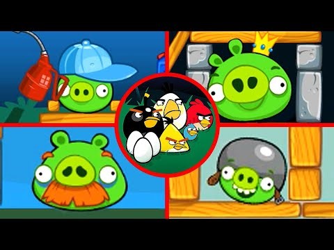 Angry Birds City Catastrophe - All Bosses (Boss Fight) 1080P 60 FPS