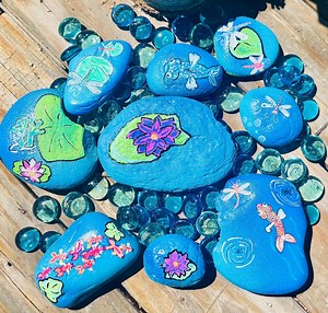 Garden Rocks - Etsy