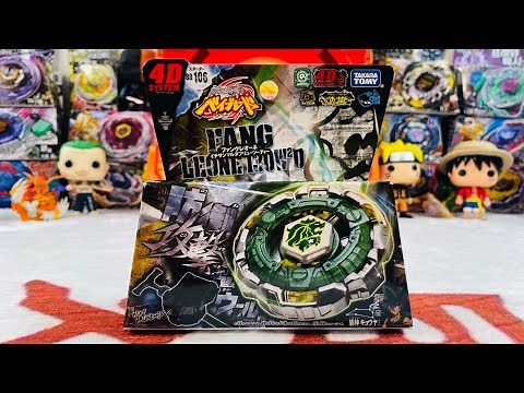 Beyblade Fang Leone 130W2D Unboxing & Review BeysAndBricks!! Beyblade Metal Fight!!!