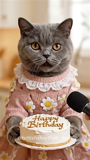 Mari Made a Birthday Cake for Her Sisters | 13th Cat Birthday 🎂🐱